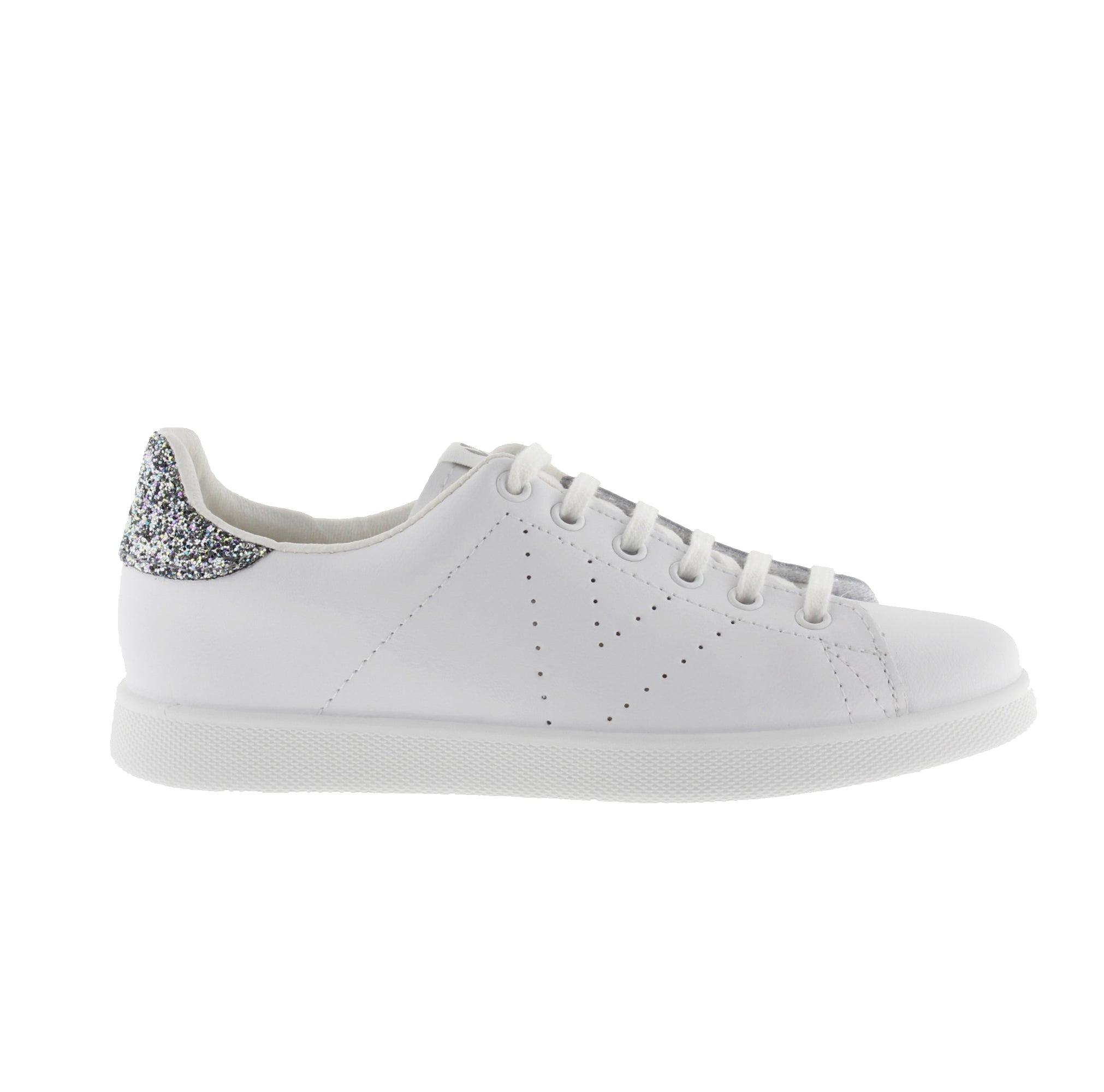 Victoria TENIS PIEL & GLITTER ANTRACITA