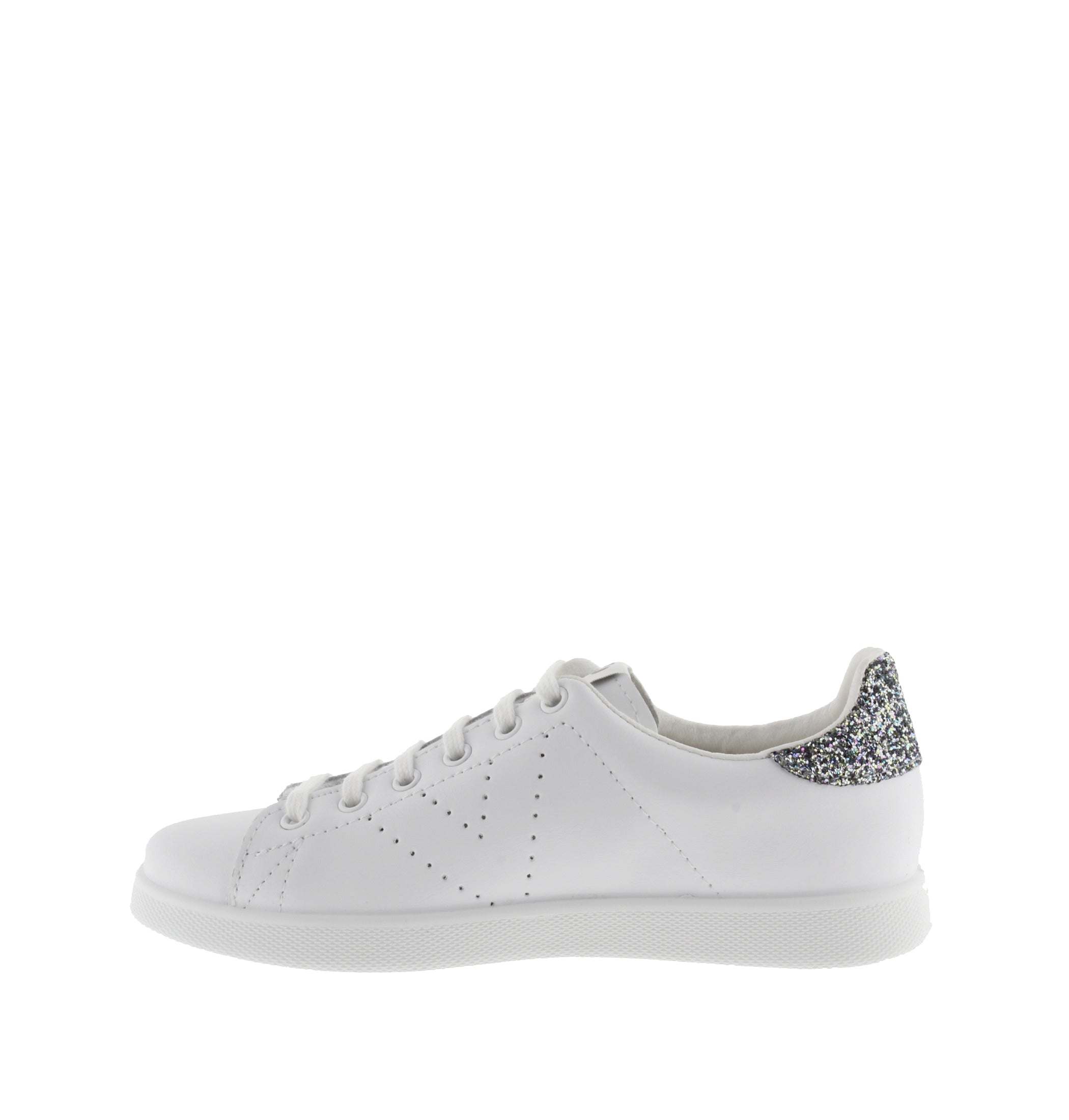 Victoria TENIS PIEL & GLITTER ANTRACITA