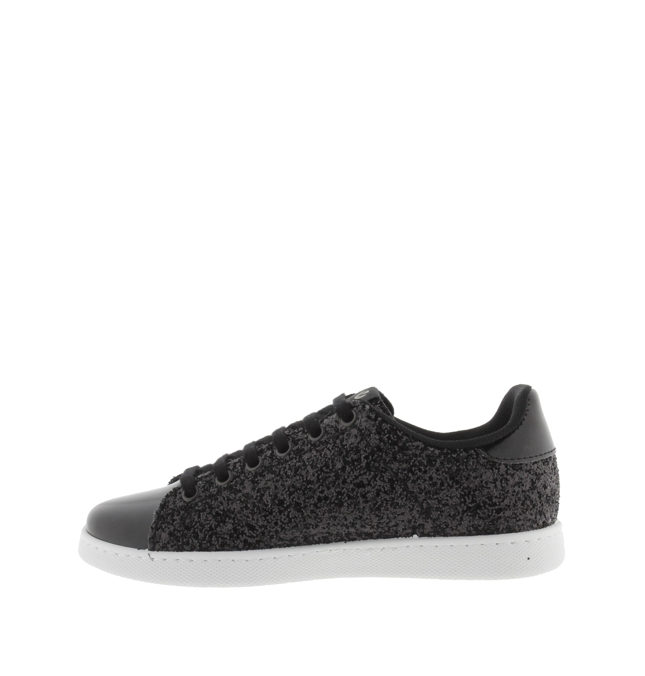 Victoria TENIS GLITTER NEGRO