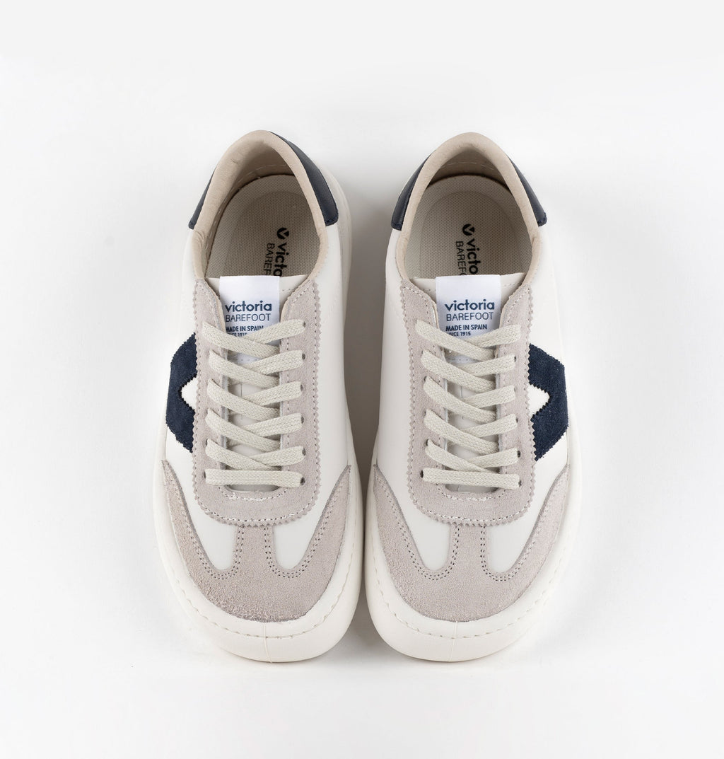 Victoria OLMO BAREFOOT EFECTO PIEL & SERRAJE MARINO