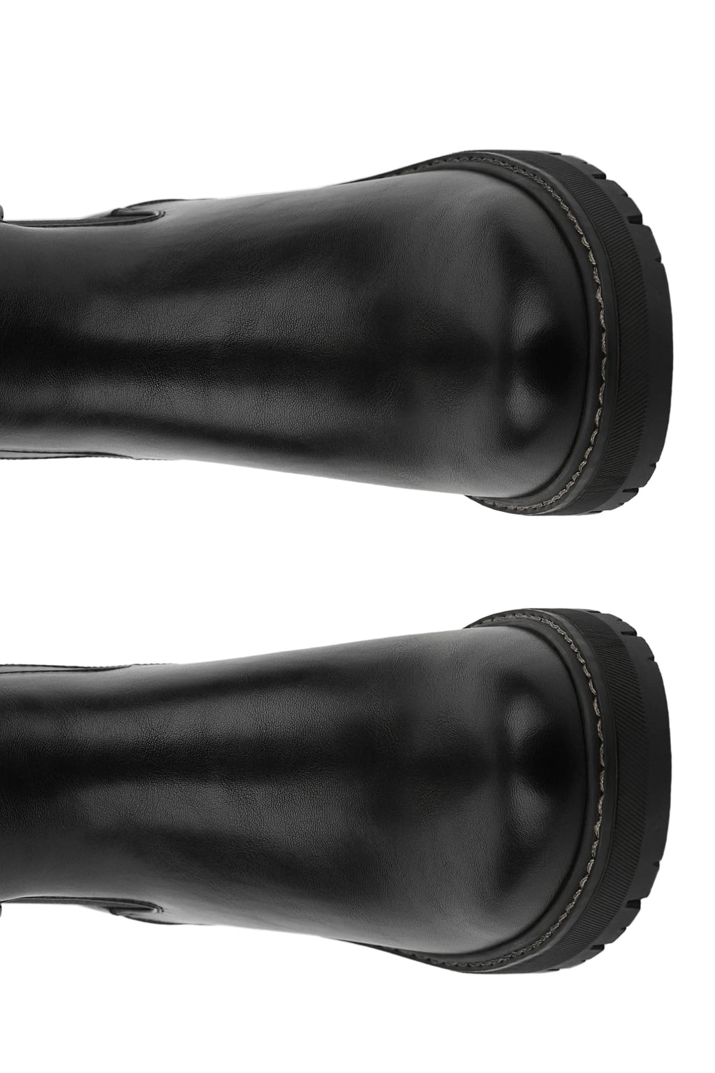 BOTINES DE MUJER CON TACÓN Y HEBILLA | 2623 PU NEGRO
