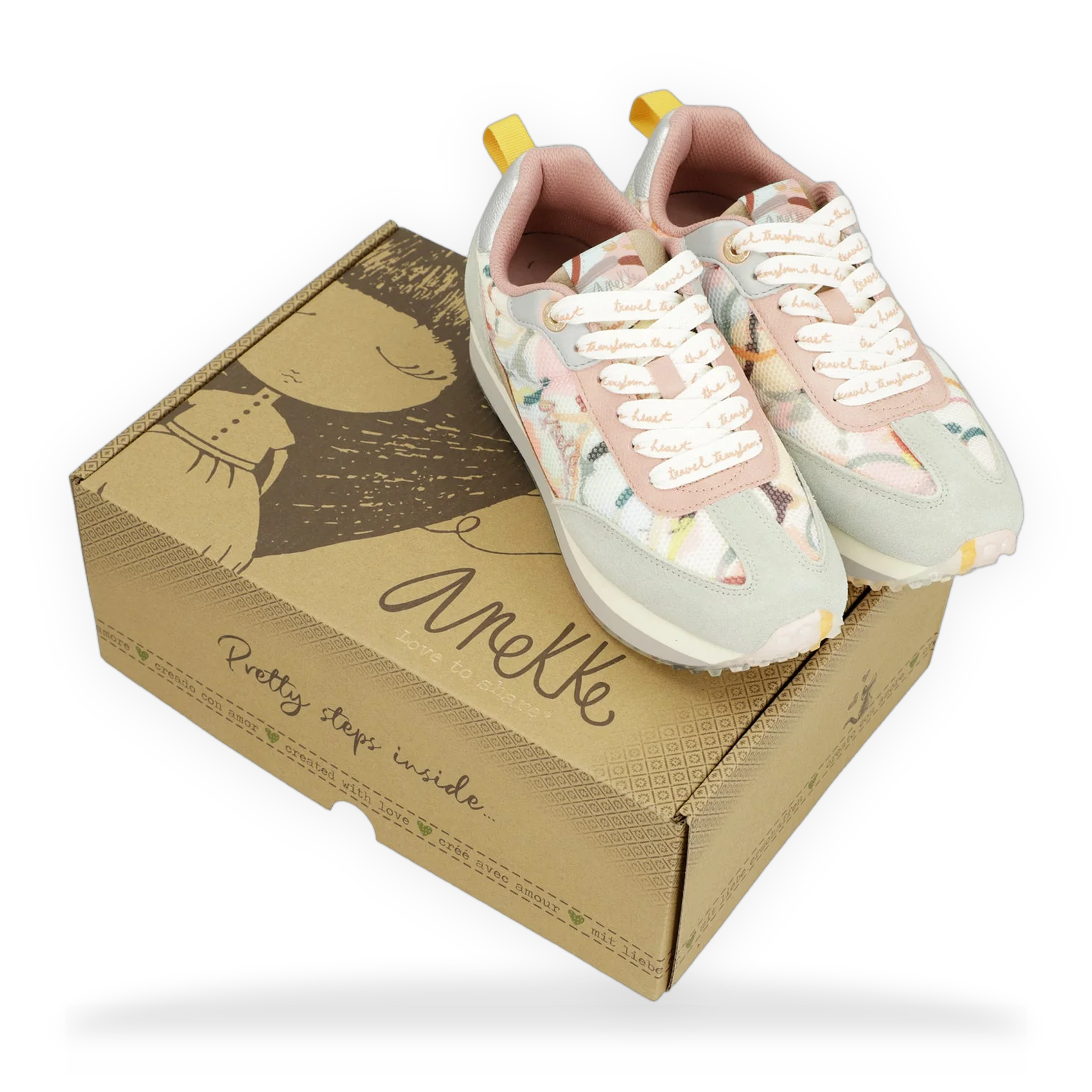 Anekke - Deportivos rosa Smart