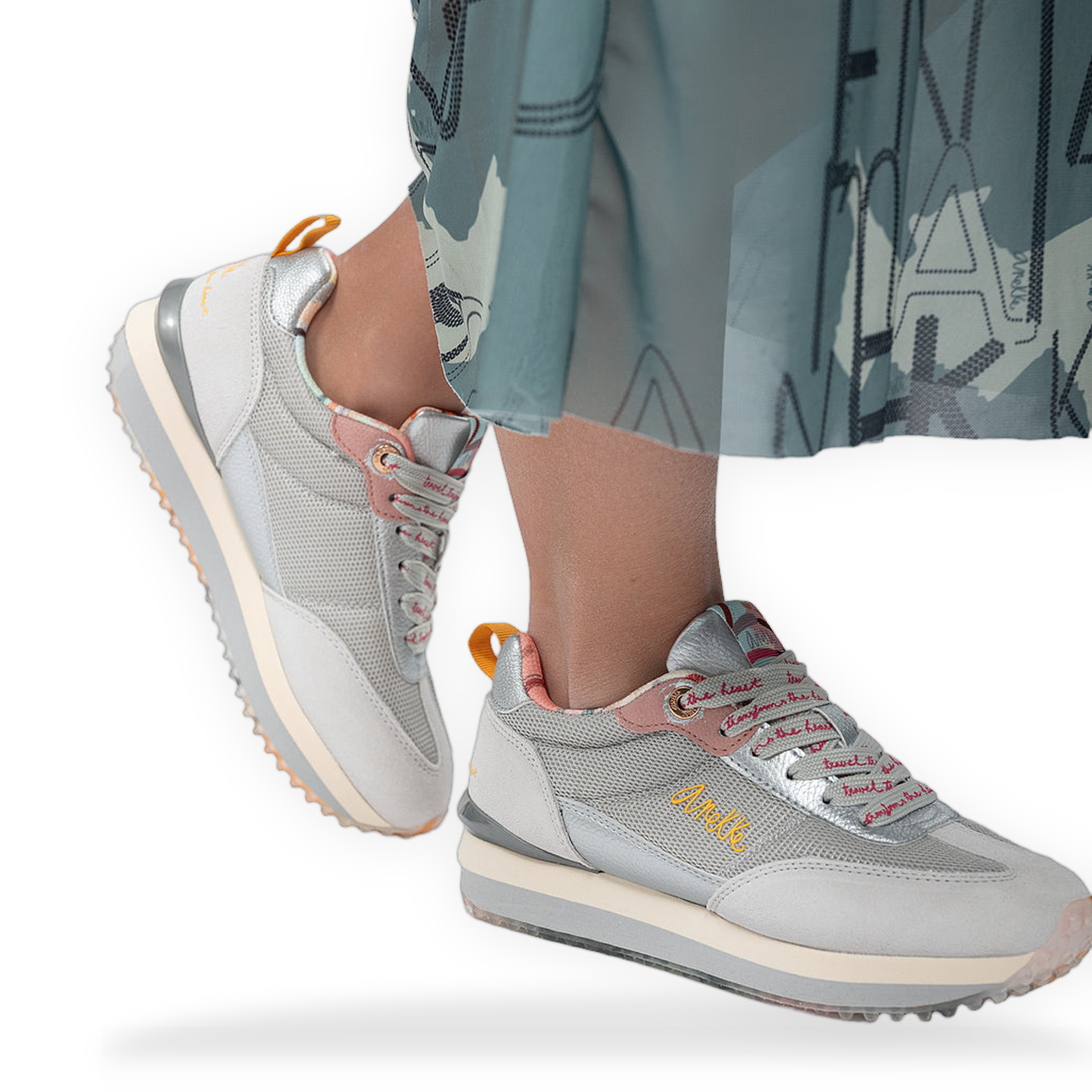 Anekke - Deportivos plata Smart