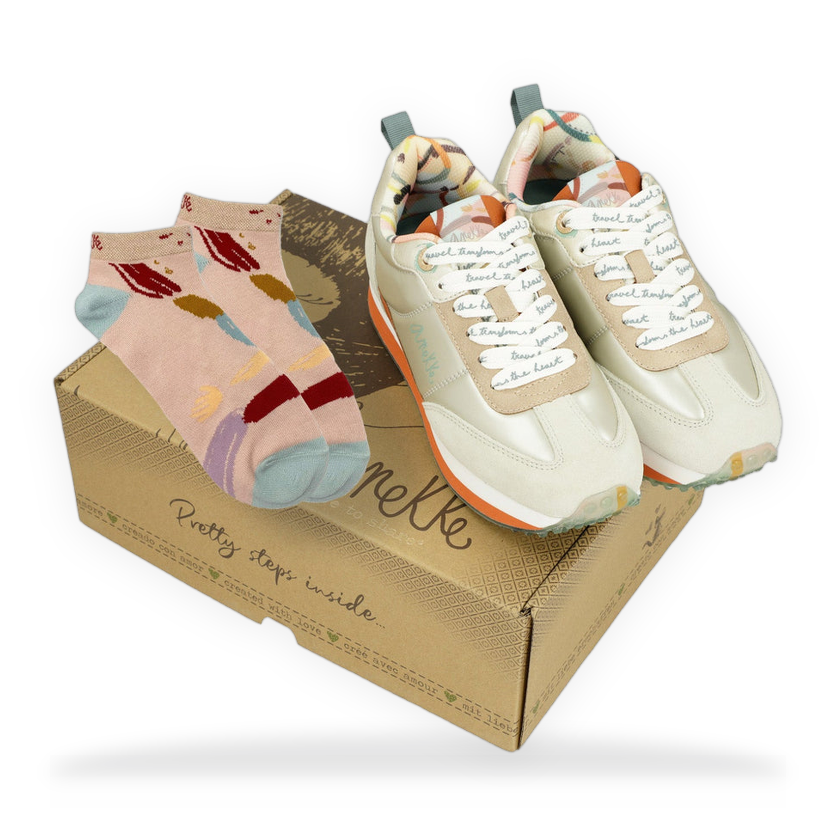 Anekke - Deportivos beige Smart