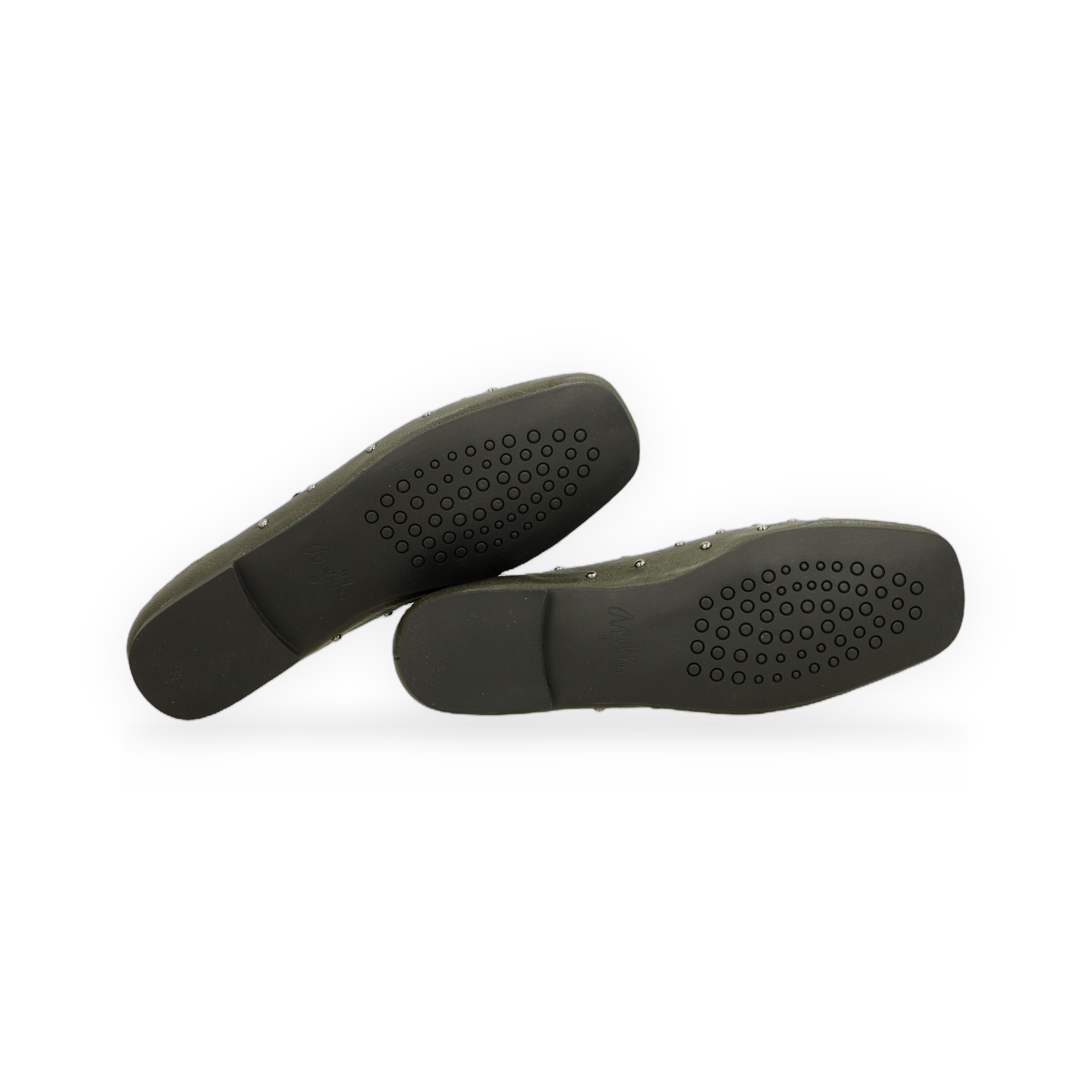 Anekke - Bailarinas tachuelas verde kaki