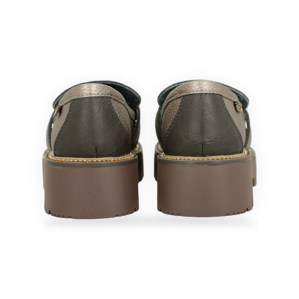 Anekke - Mocasines Towanda dorados