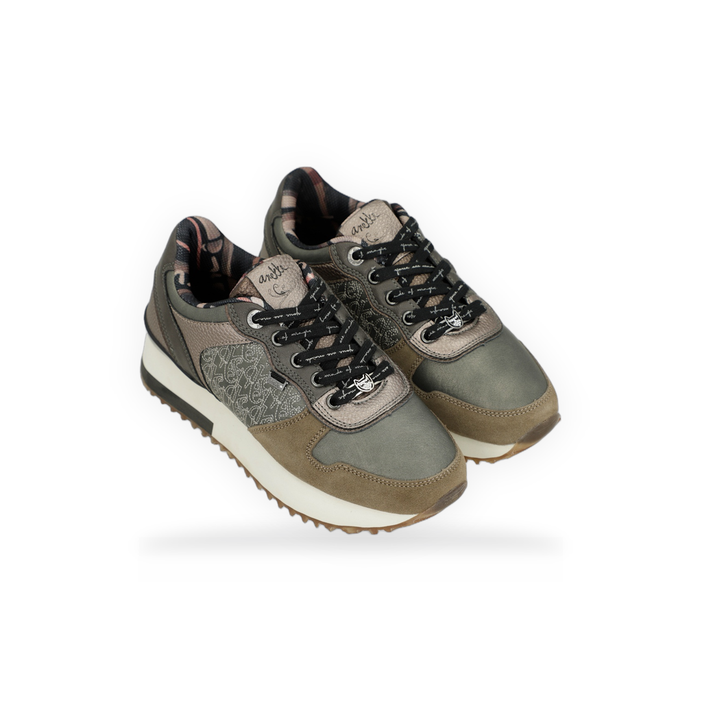 Anekke - Deportivos plataforma taupe