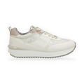 Anekke - Deportivos blancos suela multicolor