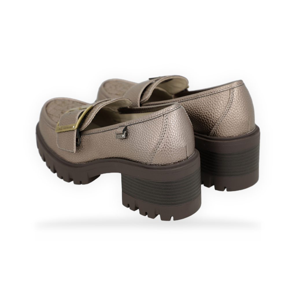 Anekke - Mocasines dorados