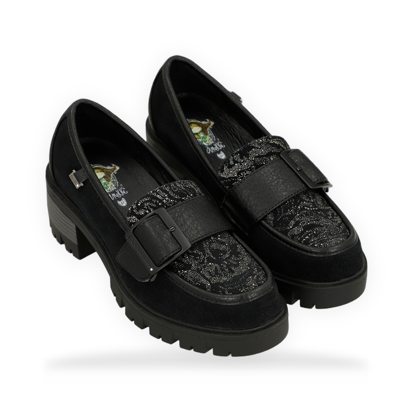 Anekke - Mocasines negros