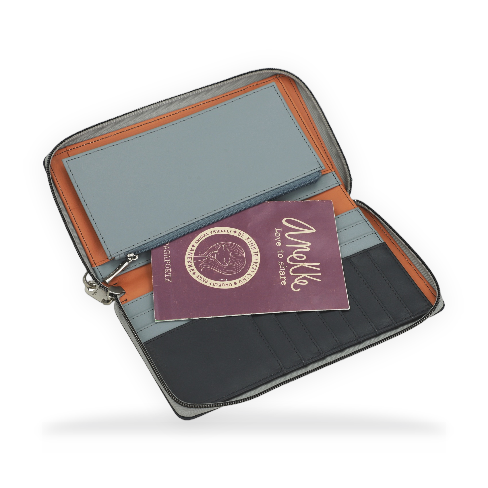 Anekke - Billetero para pasaporte Sophia