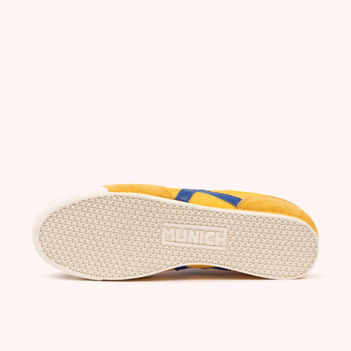MUNICH STEREO 04 Sneaker Casual Amarilla y Azul