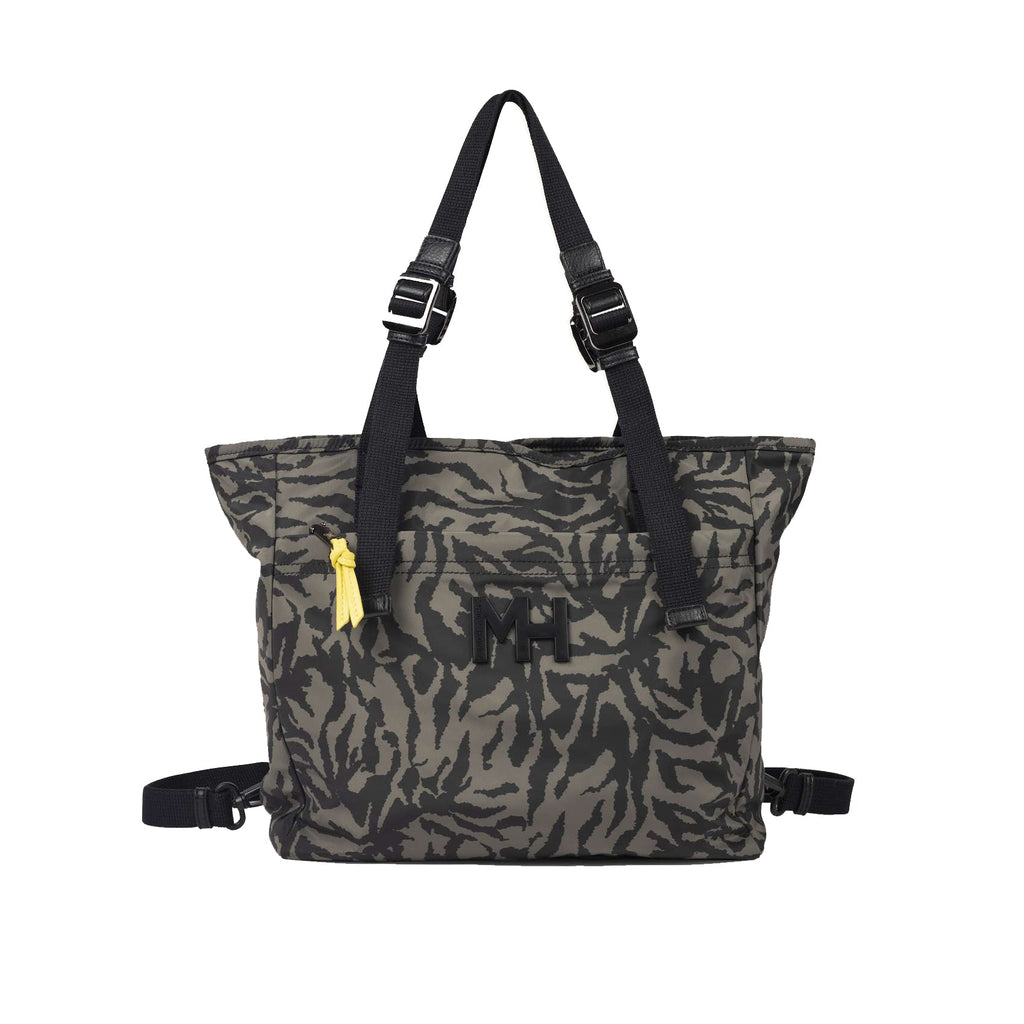 Munich Zone Shopper Backpack Print Tiger Khaki 7113534