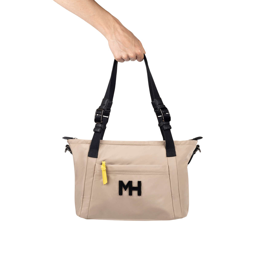 Munich Zone Crossby Tote Taupe 7113537