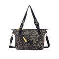 Munich Zone Crossby Tote Print Tiger Khaki 7113538