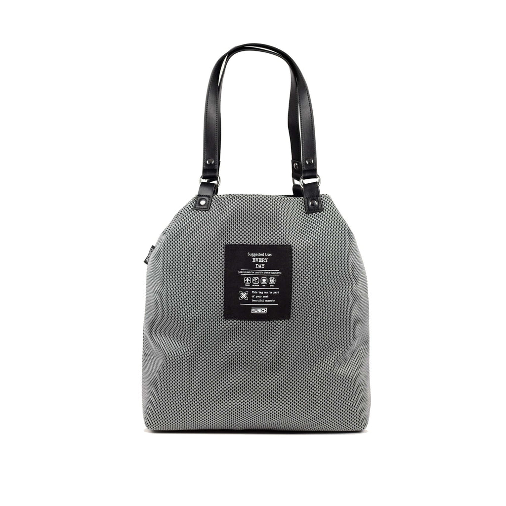 Munich Gogo Spin Reversible Tote Bag Black/White 7113552