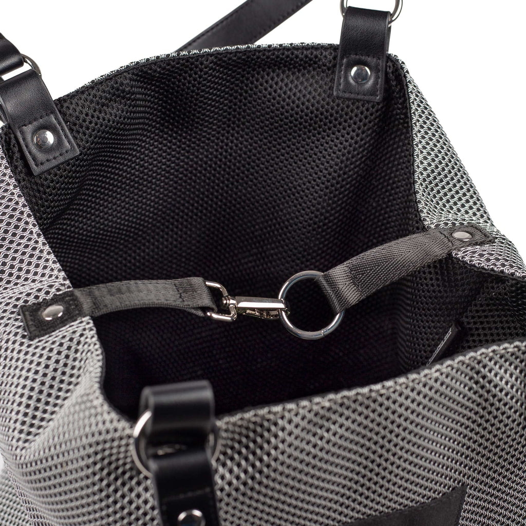 Munich Gogo Spin Reversible Tote Bag Black/White 7113552