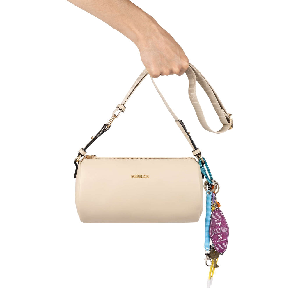 Munich Charms Crossbody Barrel Cream 7113579