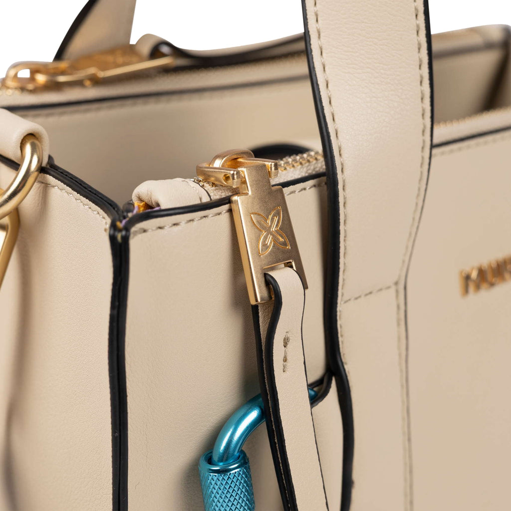 Munich Charms Crossbody Tote Cream 7113583