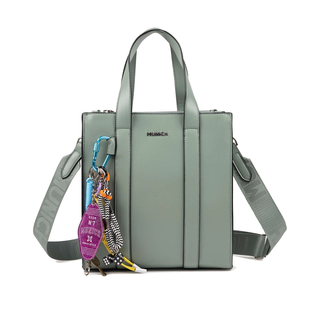 Munich Charms Crossbody Tote Aqua 7113584