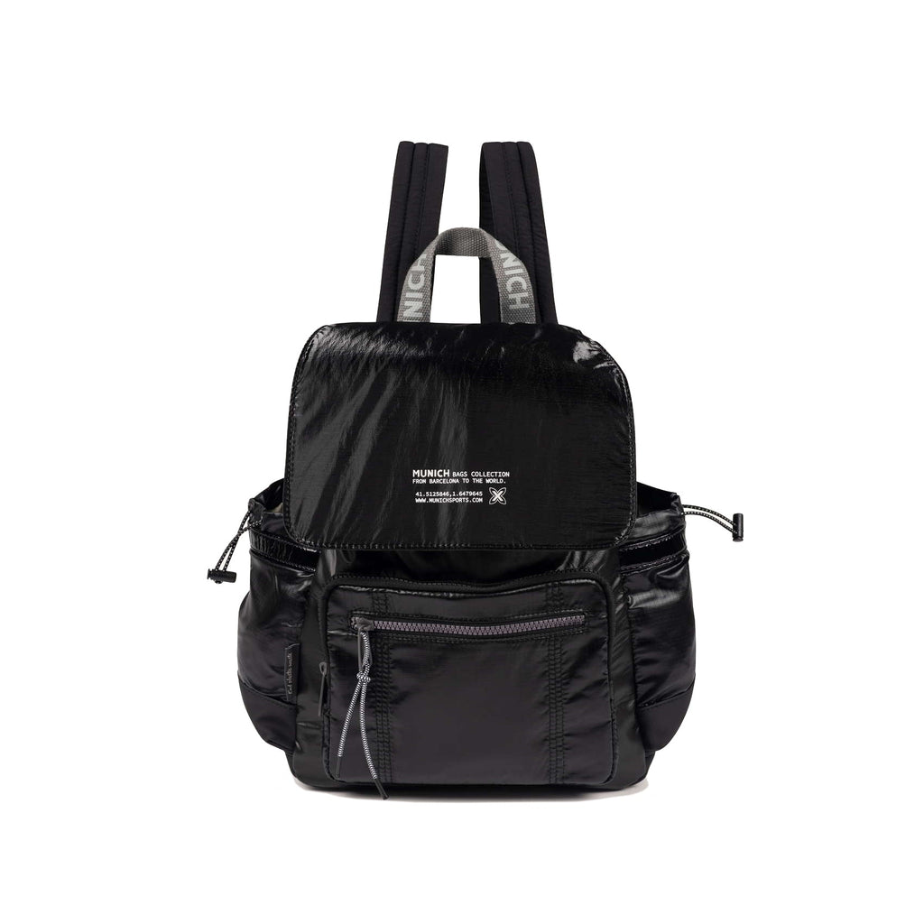 Munich Deep Recycled Backpack Black 7113586