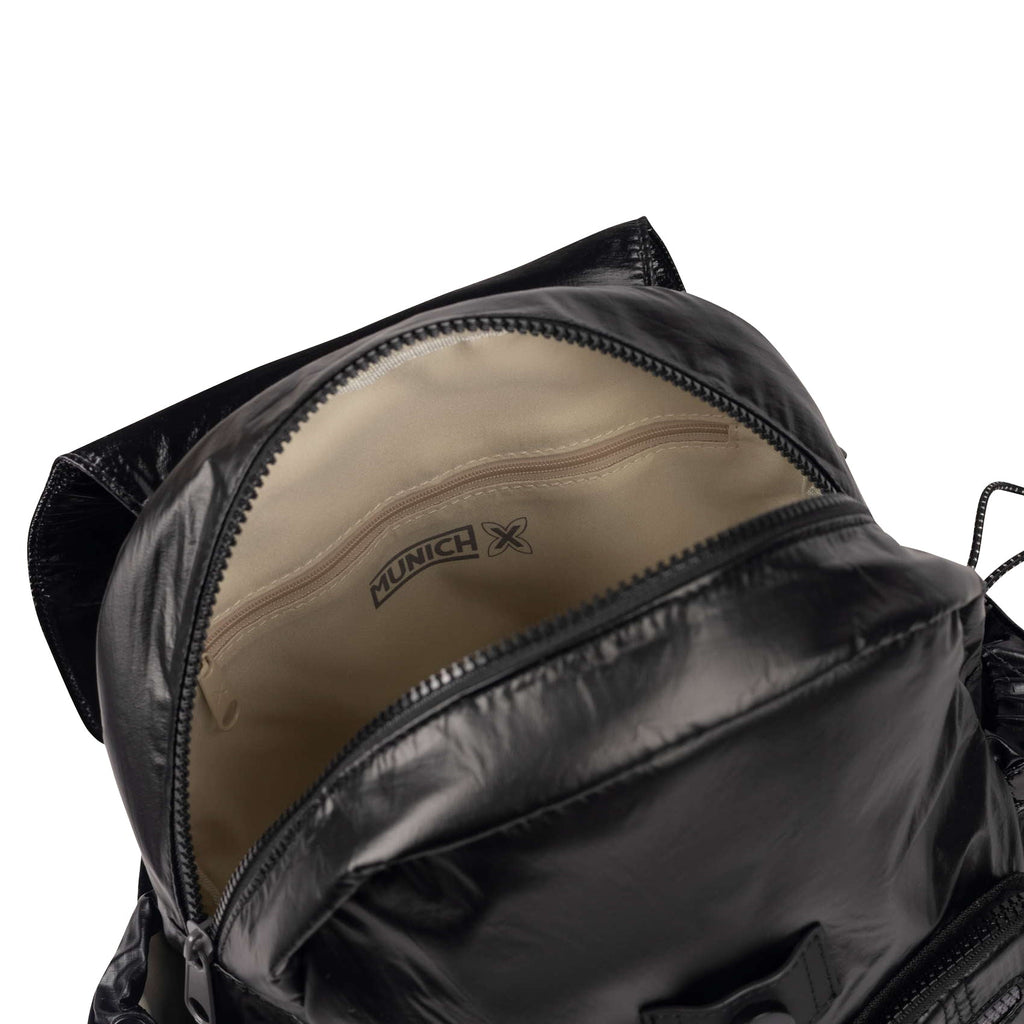 Munich Deep Recycled Backpack Black 7113586