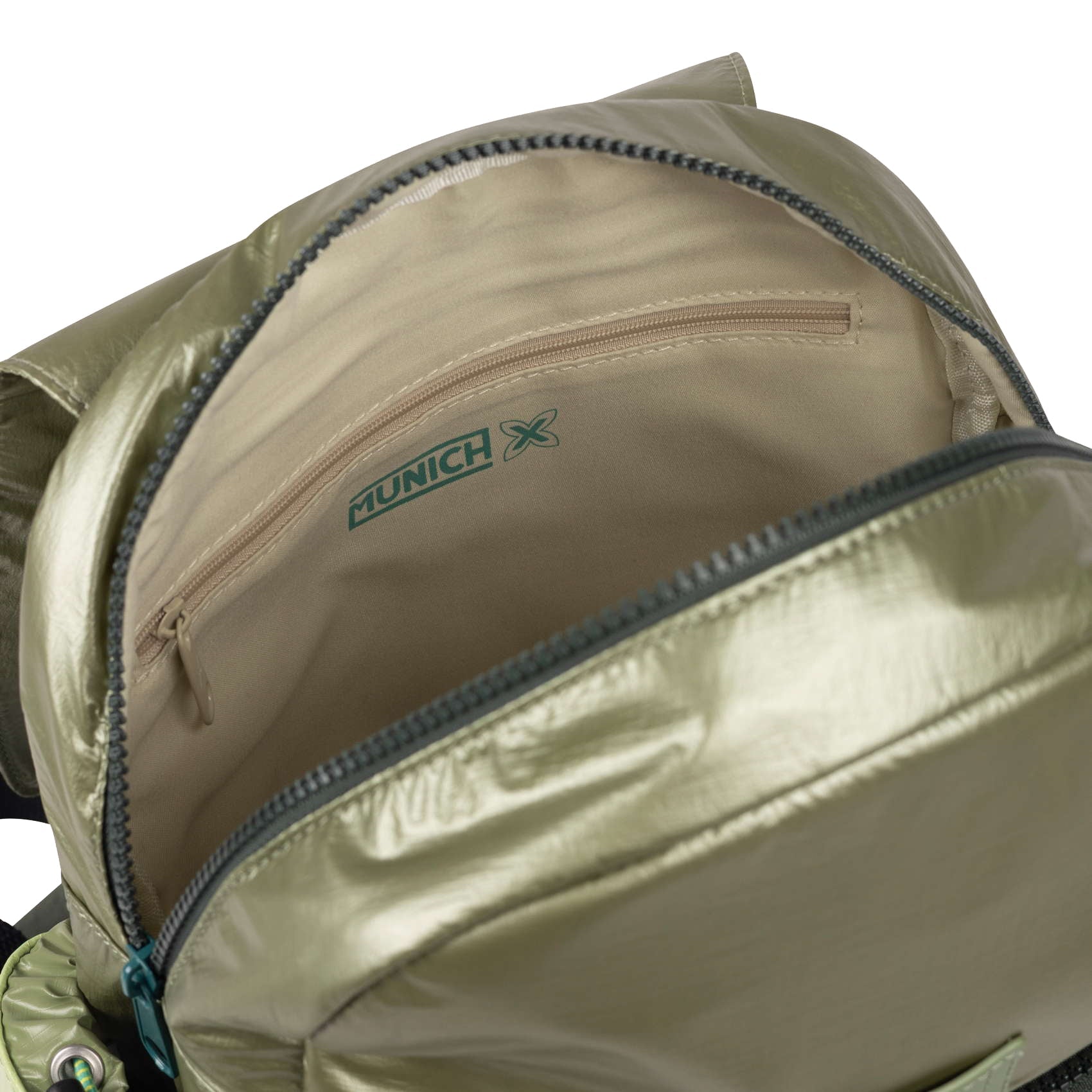 Munich Deep Recycled Backpack Khaki 7113588