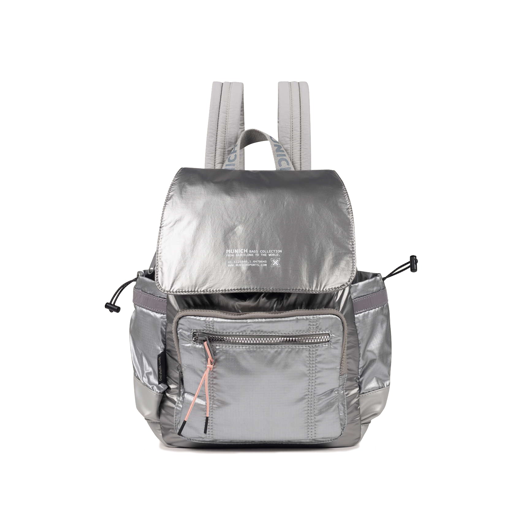 Munich Deep Recycled Backpack Cream 7113589