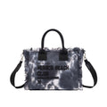 Munich Scuba Black And White Crossbody 7113615