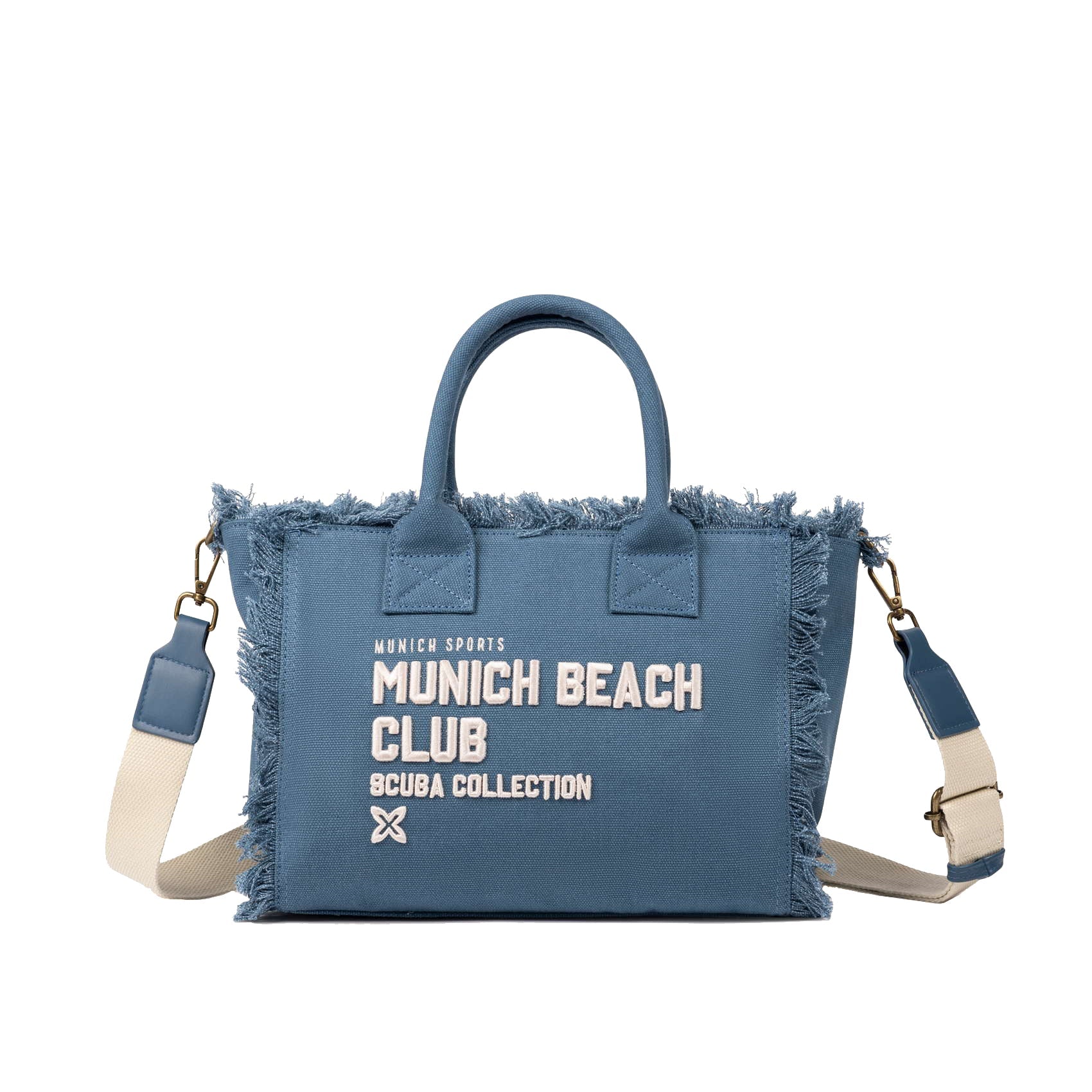 Munich Scuba Denim Crossbody 7113616