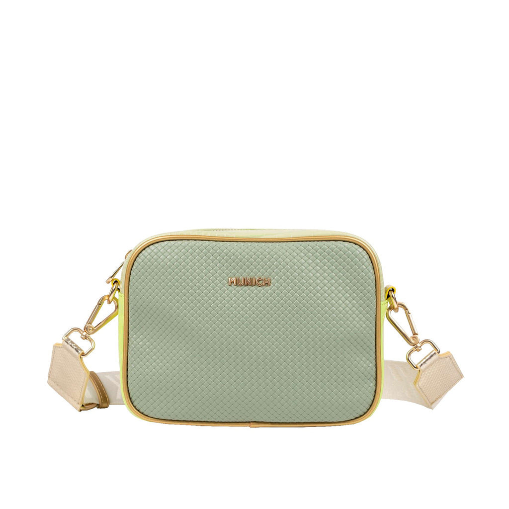 Munich Block Fun Mint Crossbody Camera 7113619