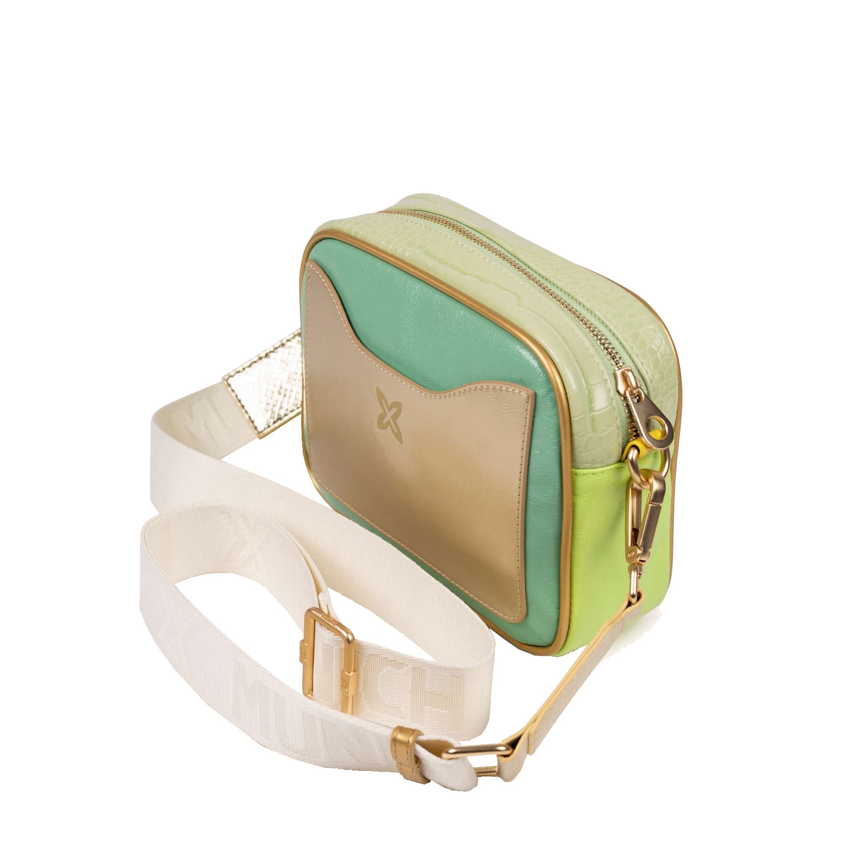 Munich Block Fun Mint Crossbody Camera 7113619