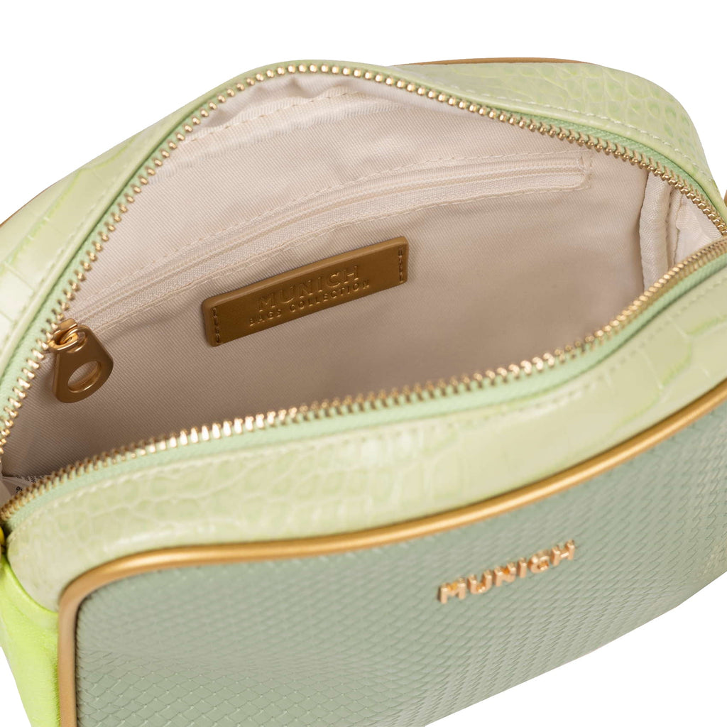 Munich Block Fun Mint Crossbody Camera 7113619