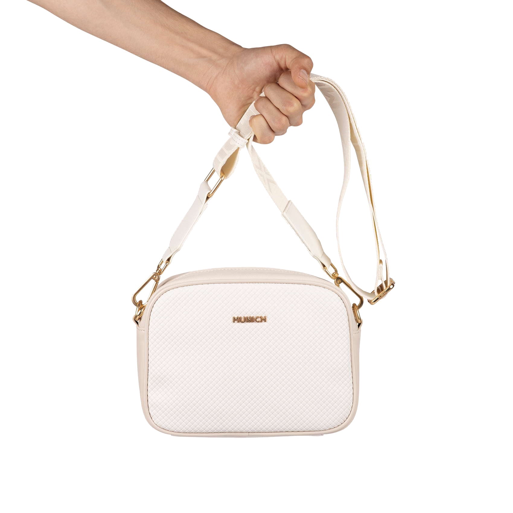 Munich Block Fun Cream Crossbody Camera 7113621