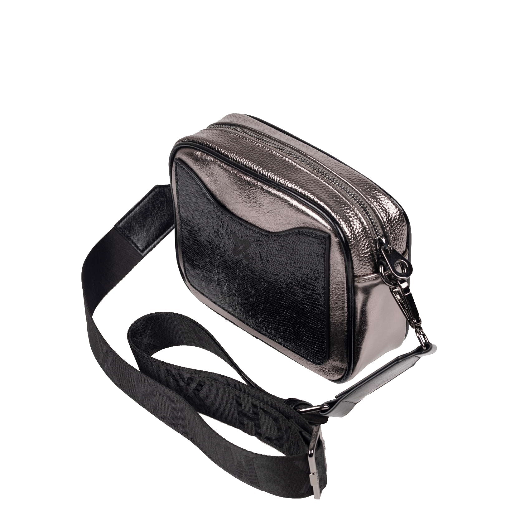 Munich Block Fun Silver Night Crossbody Camera 7113622