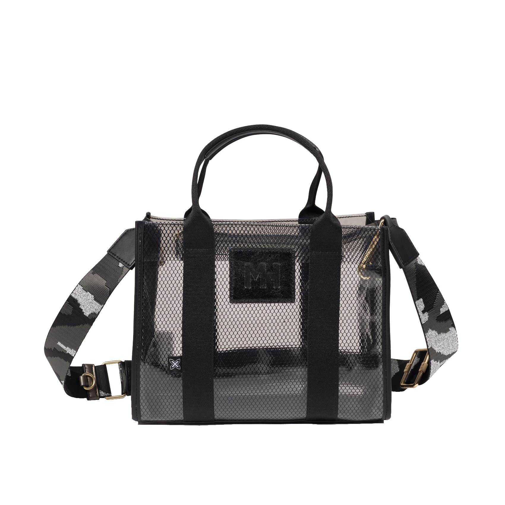 Munich Jade Crossbody Shopper Black 7113629