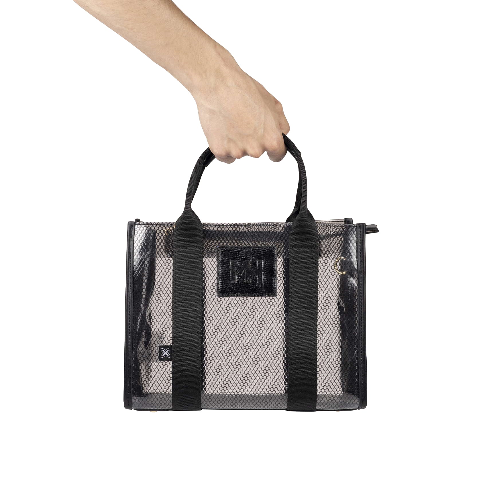 Munich Jade Crossbody Shopper Black 7113629