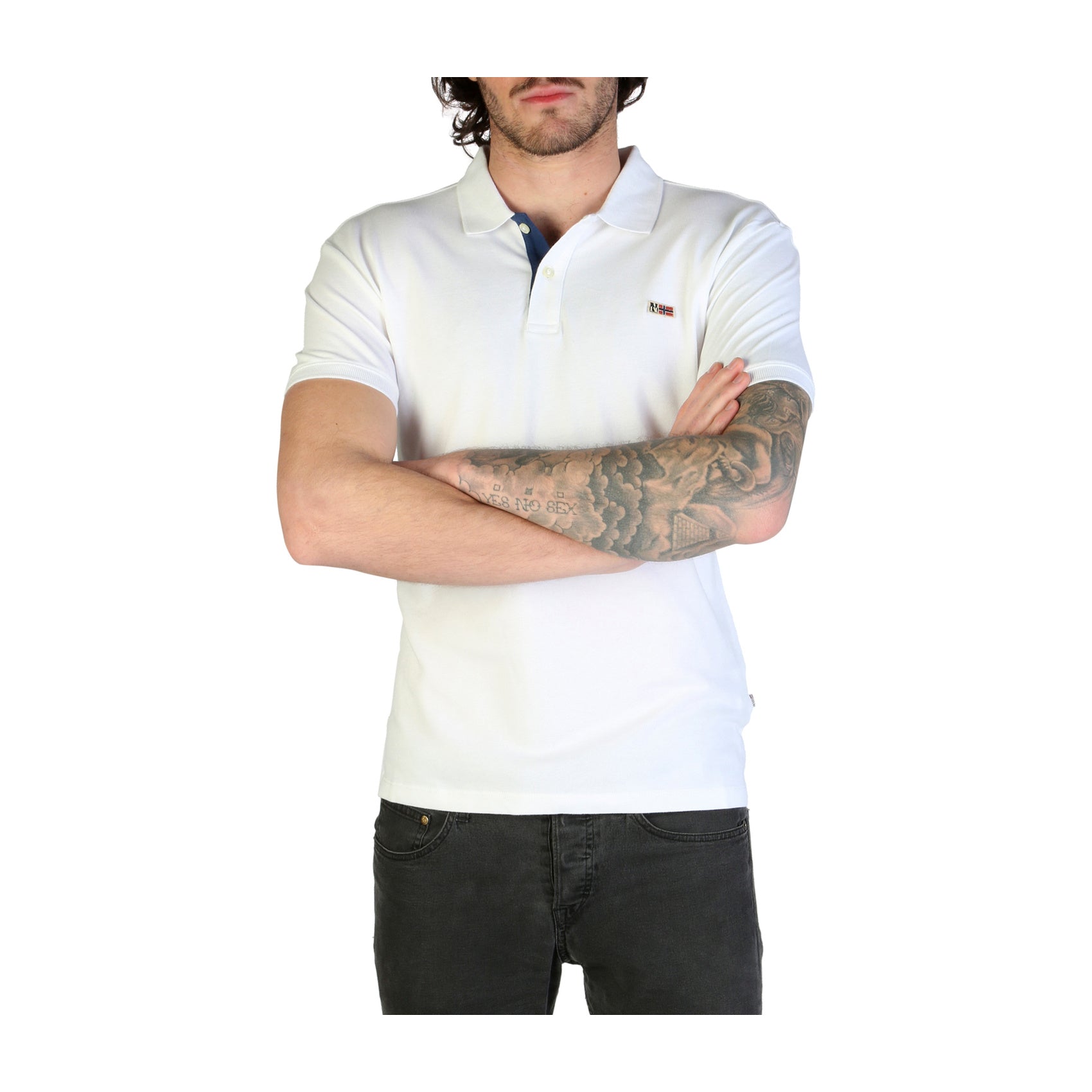 Napapijri TALY-STRETCH_N0YIJI - white