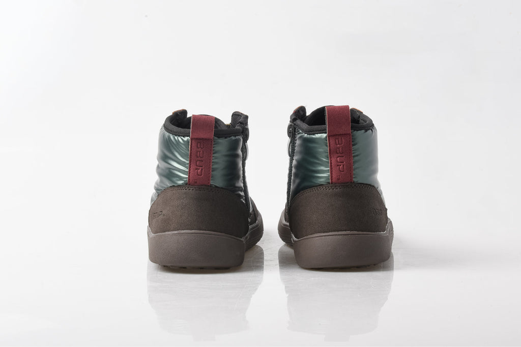 ZAPATILLA BAREFOOT ALTA DE MUJER MULTICOLOR CON SUELA GRUESA | 2702 Kaki