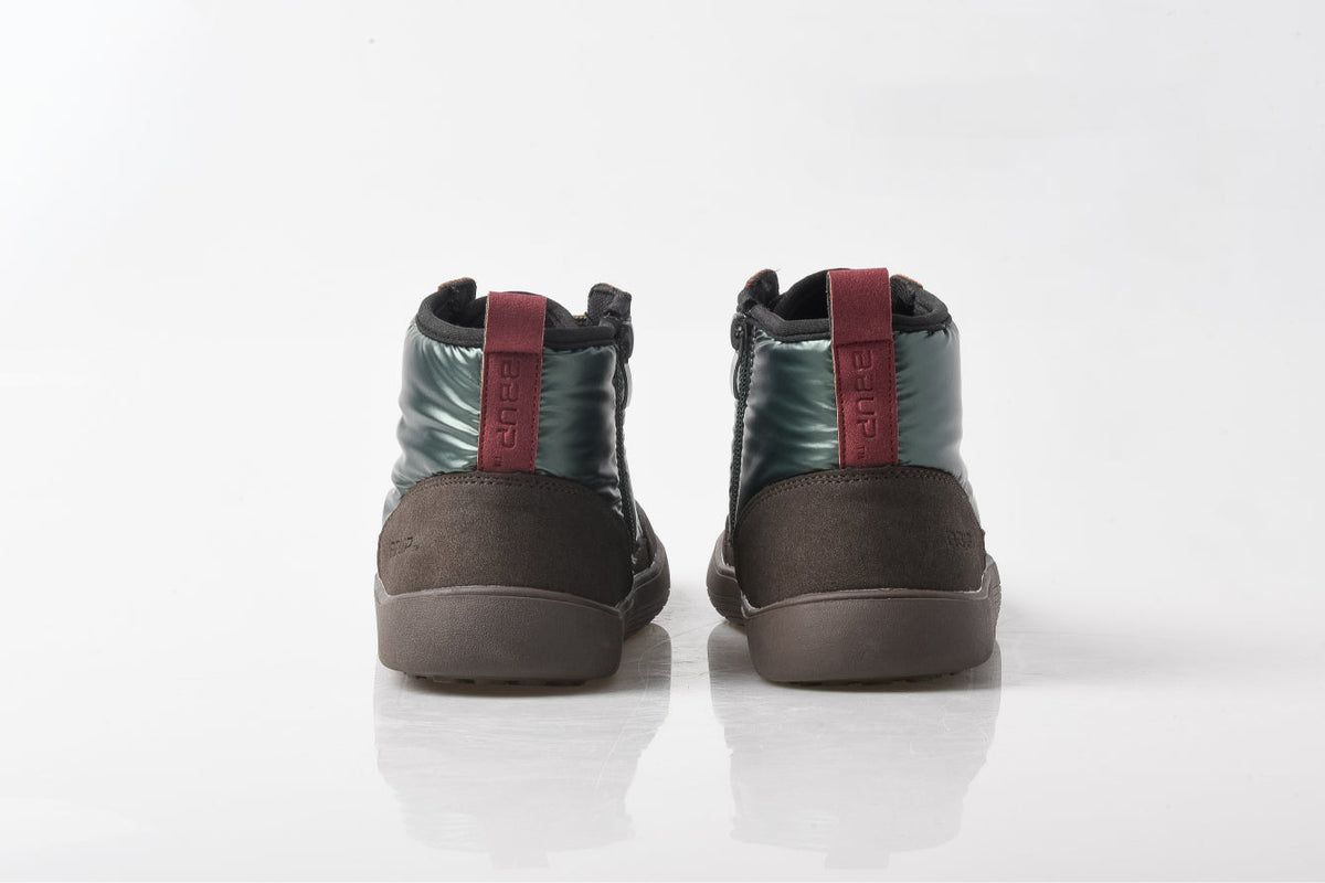 ZAPATILLA BAREFOOT ALTA DE MUJER MULTICOLOR CON SUELA GRUESA | 2702 Kaki