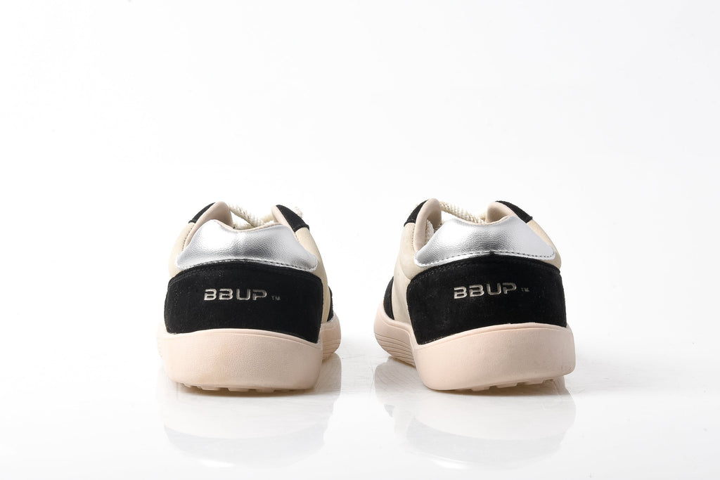 ZAPATILLA BAREFOOT BLANCA Y NEGRA DE MUJER ESTILO CASUAL | 2700 Taupe-Negro