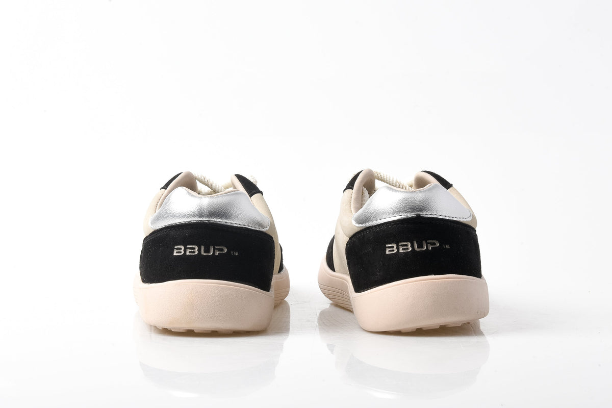 ZAPATILLA BAREFOOT BLANCA Y NEGRA DE MUJER ESTILO CASUAL | 2700 Taupe-Negro