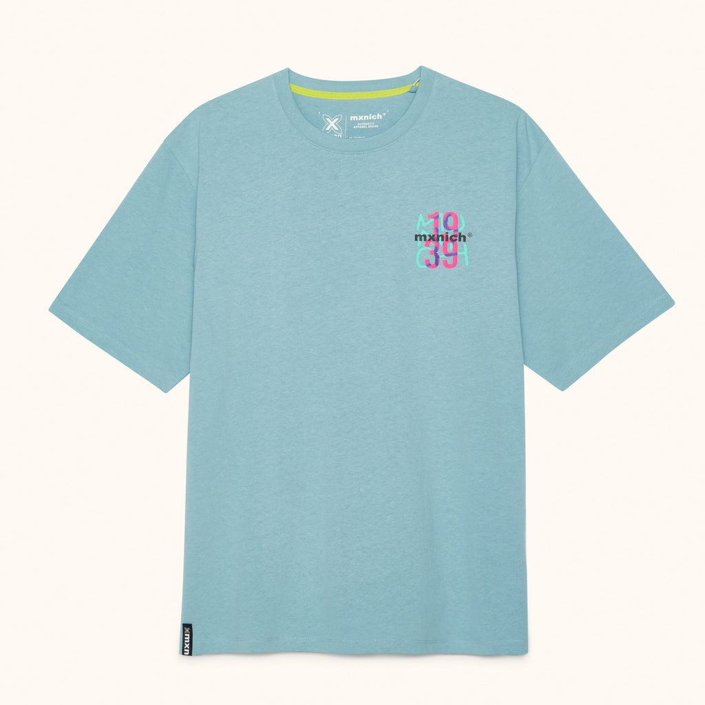 Munich Streetwear 2507638 Oversize T-Shirt Turquoise