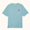 Munich Streetwear 2507638 Oversize T-Shirt Turquoise