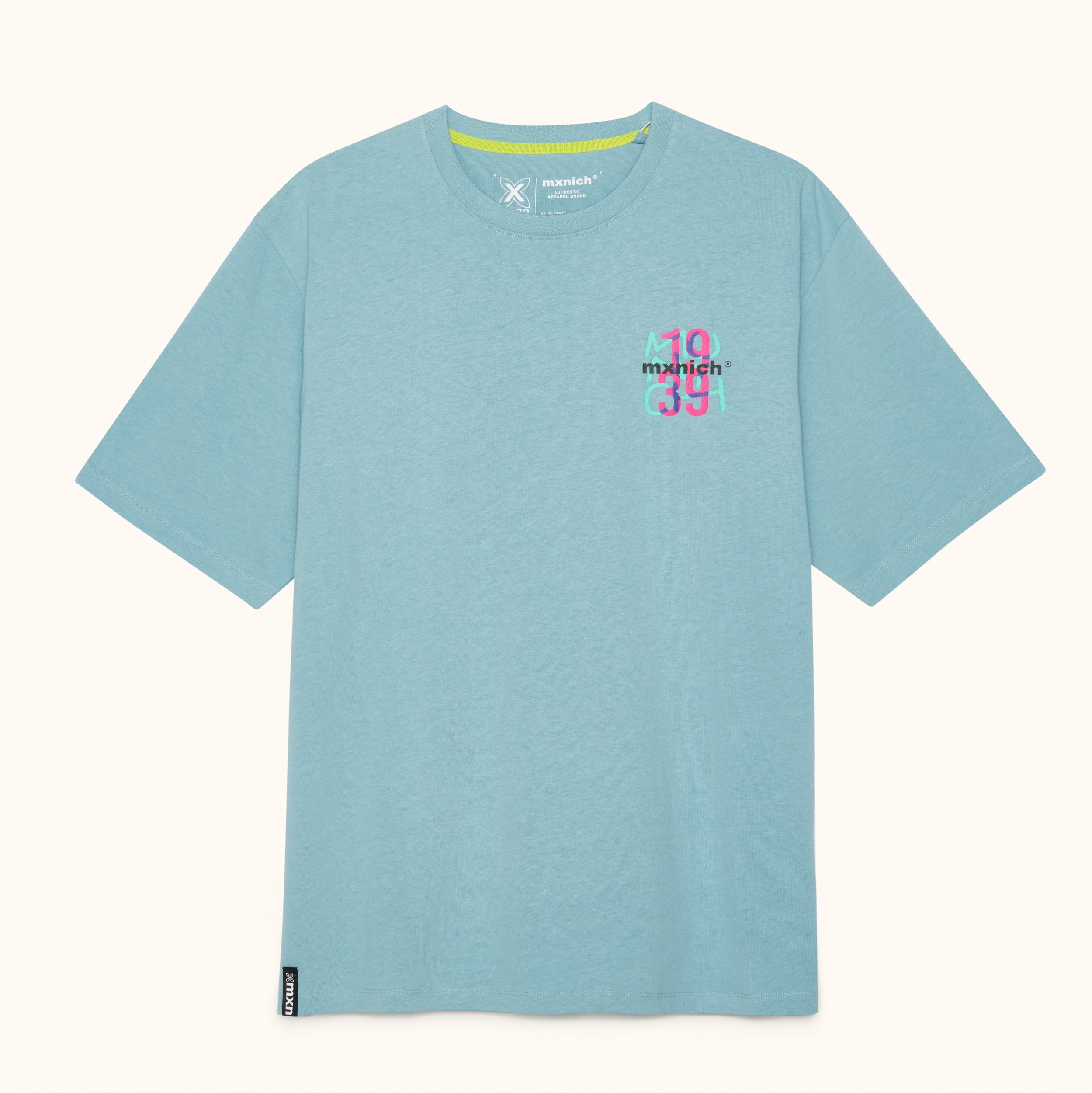 Munich Streetwear 2507638 Oversize T-Shirt Turquoise