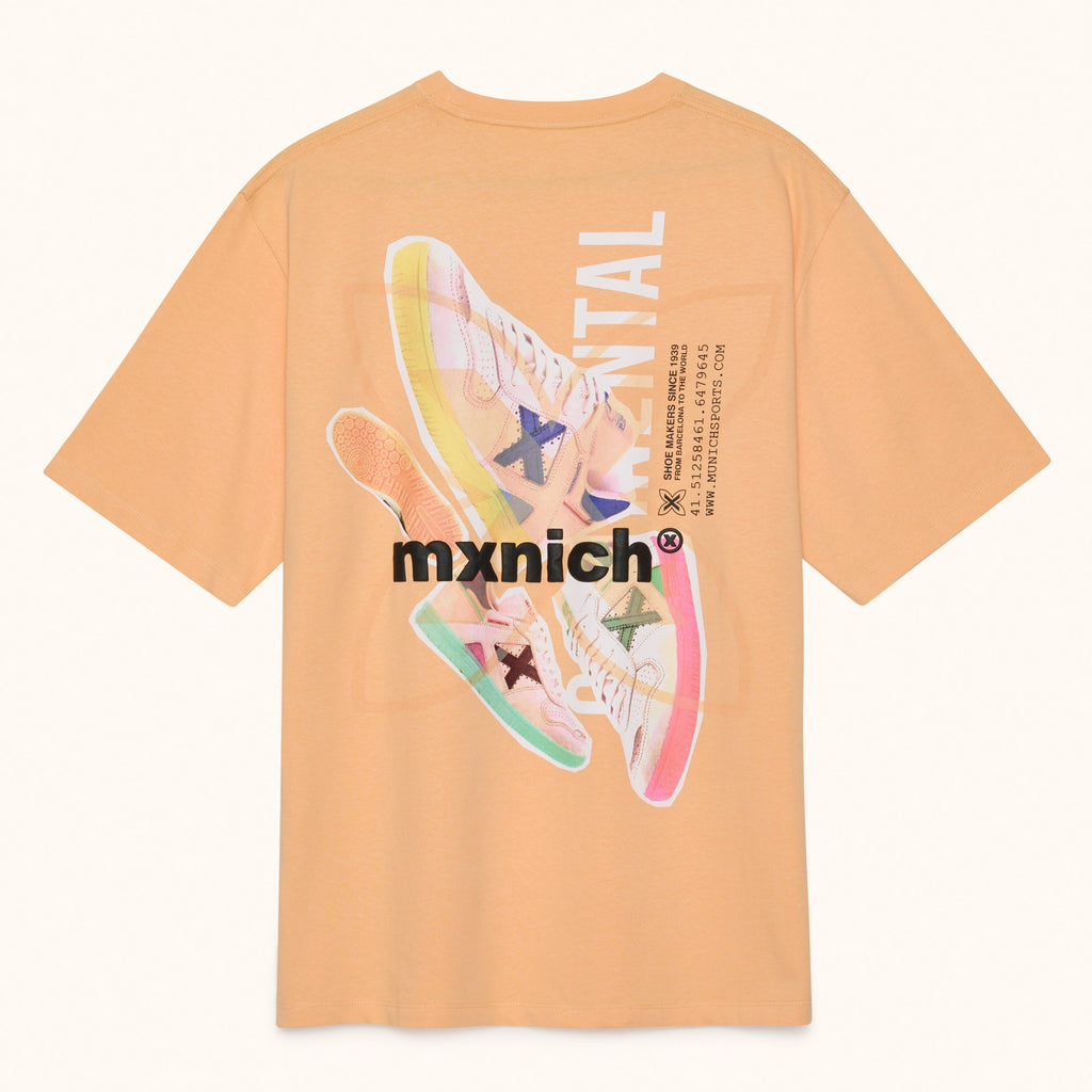 Munich Streetwear 2507641 Oversize T-Shirt Apricot
