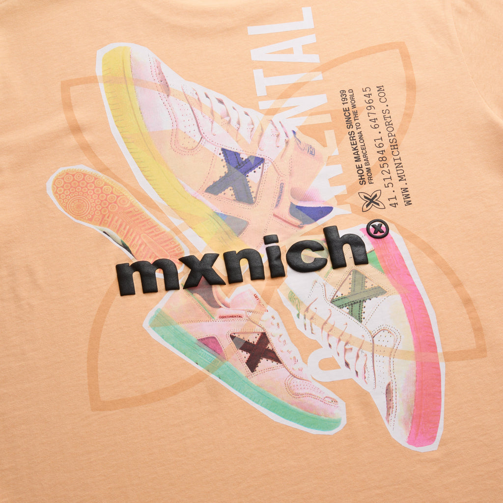 Munich Streetwear 2507641 Oversize T-Shirt Apricot