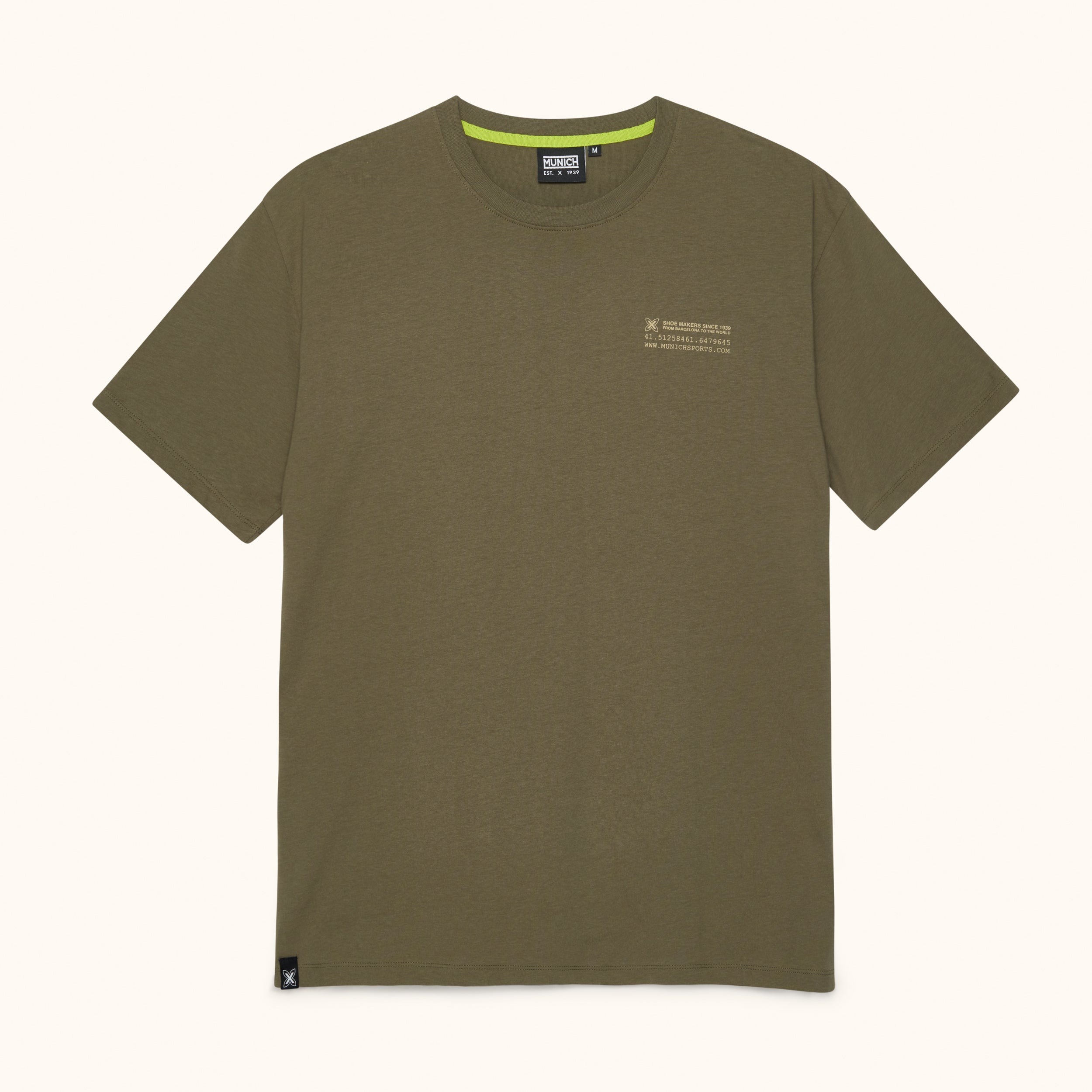 Munich Lifestyle 2507664 Regular T-shirt Jack Khaki