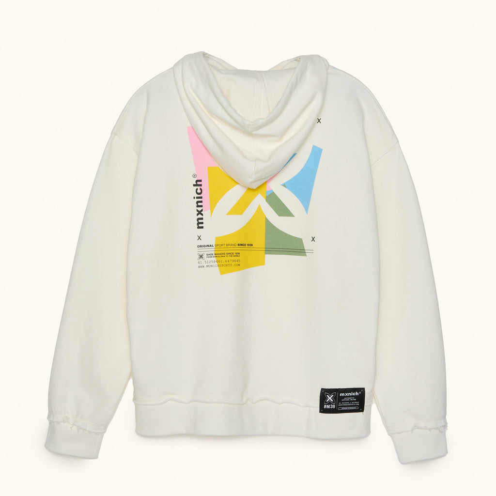 Munich Streetwear 2507647 Hoodie Rack White