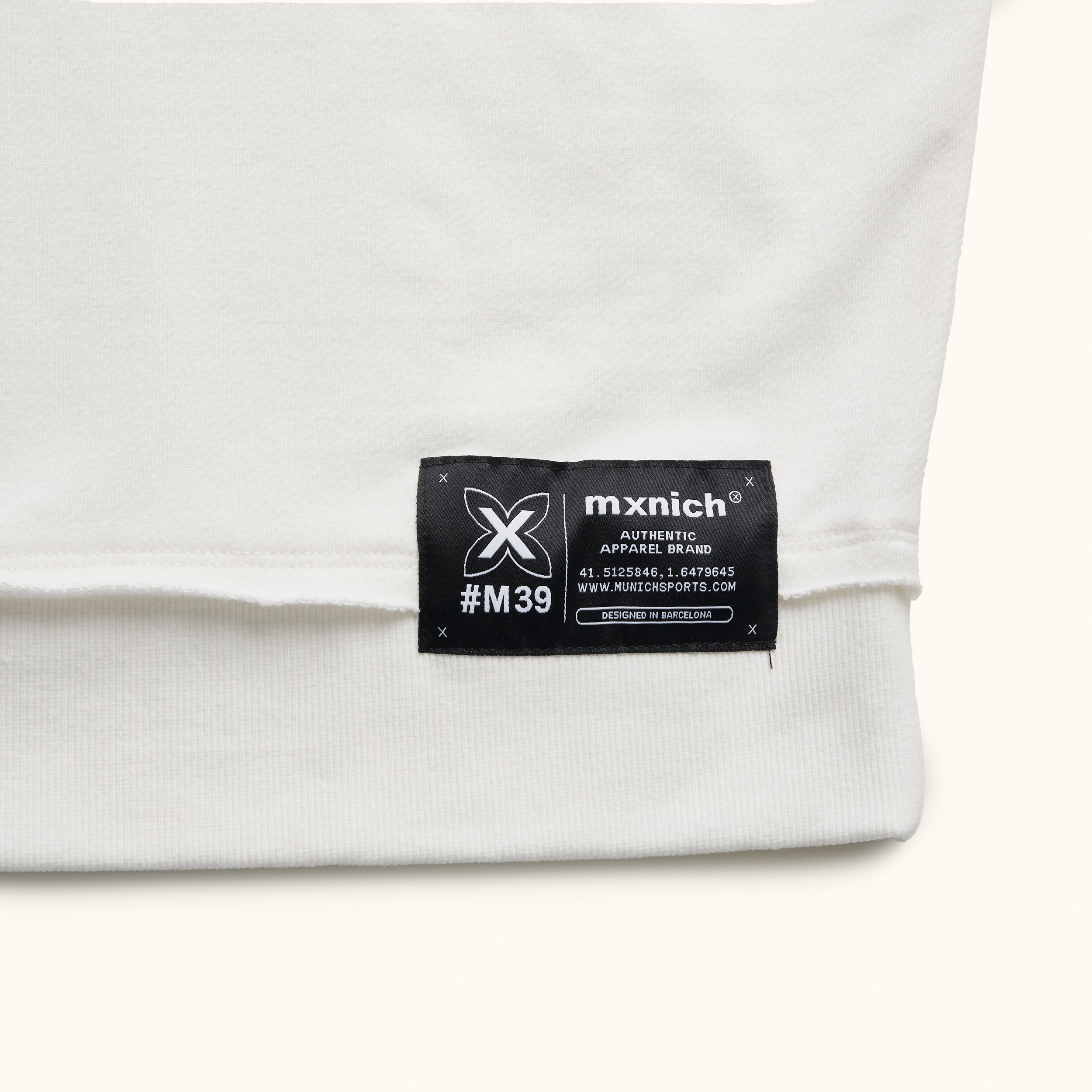 Munich Streetwear 2507647 Hoodie Rack White